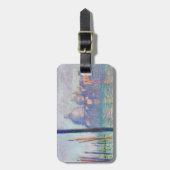 Claude Monet - Canal Grande, Venedig Gepäckanhänger (Vorderseite vertikal)