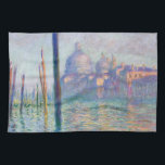 Claude Monet - Canal Grande, Venedig Geschirrtuch<br><div class="desc">Der Canale Grande,  Venedig - Claude Monet,  Oil on Leinwand,  1908</div>