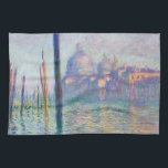Claude Monet - Canal Grande, Venedig Geschirrtuch<br><div class="desc">Der Canale Grande,  Venedig - Claude Monet,  Oil on Leinwand,  1908</div>