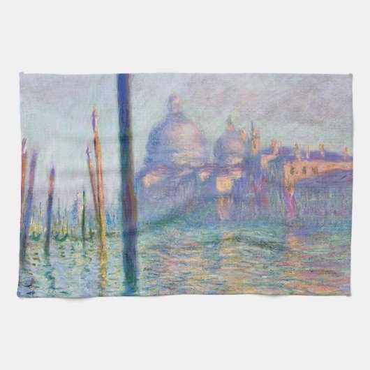 Claude Monet - Canal Grande, Venedig Geschirrtuch (Horizontal)