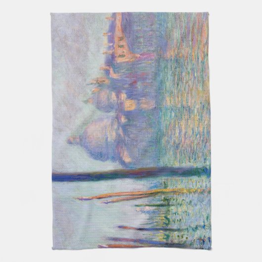 Claude Monet - Canal Grande, Venedig Geschirrtuch (Vertikal)