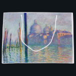 Claude Monet - Canal Grande, Venedig Große Geschenktüte<br><div class="desc">Der Canale Grande,  Venedig - Claude Monet,  Oil on Leinwand,  1908</div>