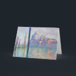 Claude Monet - Canal Grande, Venedig Karte<br><div class="desc">Der Canale Grande,  Venedig - Claude Monet,  Oil on Leinwand,  1908</div>