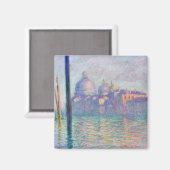 Claude Monet - Canal Grande, Venedig Magnet (Vorderseite/Rückseite)
