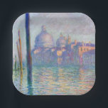 Claude Monet - Canal Grande, Venedig Pappteller<br><div class="desc">Der Canale Grande,  Venedig - Claude Monet,  Oil on Leinwand,  1908</div>