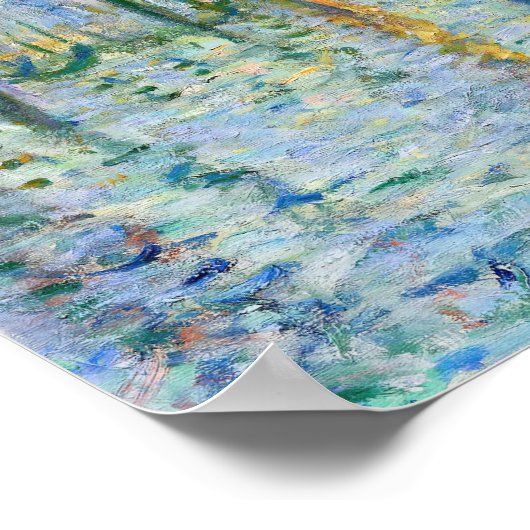 Claude Monet - Canal Grande, Venedig Poster (Ecke)