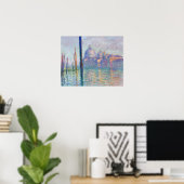 Claude Monet - Canal Grande, Venedig Poster (Heimbüro)