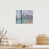 Claude Monet - Canal Grande, Venedig Poster (Küche)
