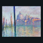 Claude Monet - Canal Grande, Venedig Poster<br><div class="desc">Der Canale Grande,  Venedig - Claude Monet,  Oil on Leinwand,  1908</div>