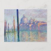 Claude Monet - Canal Grande, Venedig Postkarte (Vorderseite)