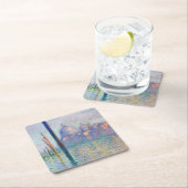 Claude Monet - Canal Grande, Venedig Rechteckiger Pappuntersetzer (Vor Ort)