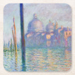 Claude Monet - Canal Grande, Venedig Rechteckiger Pappuntersetzer<br><div class="desc">Der Canale Grande,  Venedig - Claude Monet,  Oil on Leinwand,  1908</div>