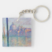 Claude Monet - Canal Grande, Venedig Schlüsselanhänger (Rückseite)
