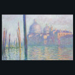 Claude Monet - Canal Grande, Venedig Stoff<br><div class="desc">Der Canale Grande,  Venedig - Claude Monet,  Oil on Leinwand,  1908</div>