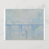 Claude Monet - Charing Cross Bridge. Klassische Ku Postkarte (Vorderseite)
