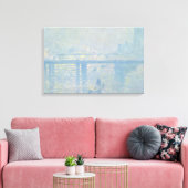 Claude Monet - Charing Cross Bridge Leinwanddruck (Insitu (Wohnzimmer))