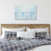Claude Monet - Charing Cross Bridge Leinwanddruck (Insitu (Schlafzimmer))
