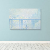 Claude Monet - Charing Cross Bridge Leinwanddruck (Insitu (Holzboden))