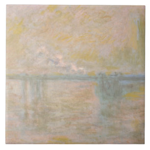 Claude Monet - Charing-Cross-Brücke in London Fliese