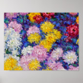 Claude Monet - Chrysanthemen Poster (Vorne)