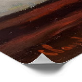 Claude Monet, Chrysanthemums, 1882 Poster (Ecke)