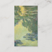 Claude Monet Classic Malerei, Wasserlilien (1907) Visitenkarte (Rückseite)