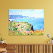 Claude Monet: Cliff in der Nähe von Pourville Leinwanddruck (Insitu (Wohnzimmer))