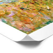 Claude Monet - Cliff Top Walk bei Pourville - Imre Poster (Ecke)