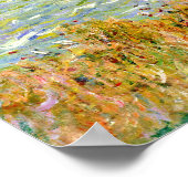 Claude Monet - Cliff Top Walk in Pourville Poster (Ecke)