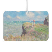 Claude Monet - Cliff Walk in Pourville Autolufterfrischer (Rückseite)