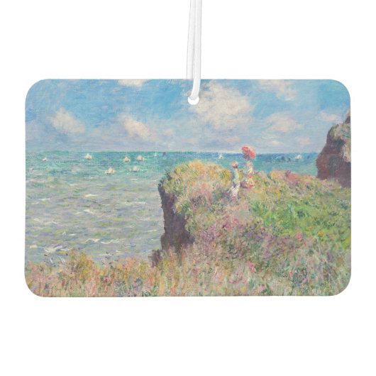Claude Monet - Cliff Walk in Pourville Autolufterfrischer (Rückseite)