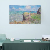 Claude Monet - Cliff Walk in Pourville Banner (Messeveranstaltung)