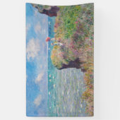 Claude Monet - Cliff Walk in Pourville Banner (Vertikal)