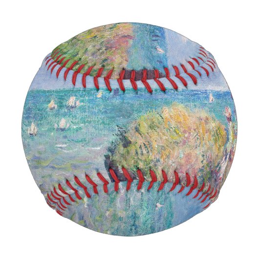 Claude Monet - Cliff Walk in Pourville Baseball (Rückseite)