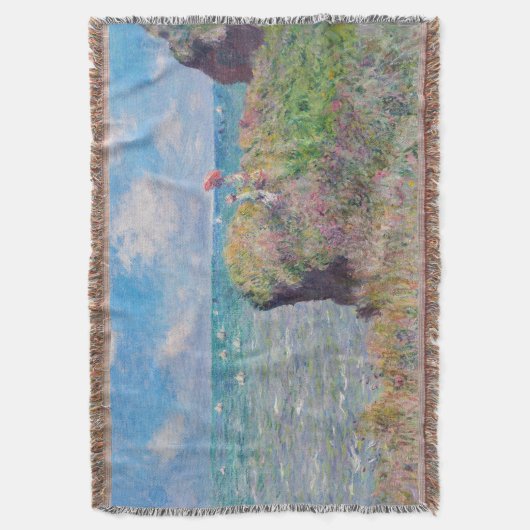 Claude Monet - Cliff Walk in Pourville Decke (Vorderseite Vertikal)