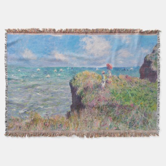 Claude Monet - Cliff Walk in Pourville Decke (Vorderseite)