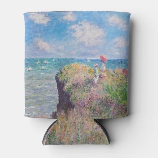 Claude Monet - Cliff Walk in Pourville Dosenkühler (Vorderseite)