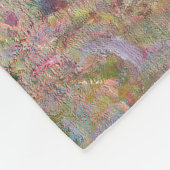 Claude Monet - Cliff Walk in Pourville Fleecedecke (Ecke)