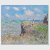 Claude Monet - Cliff Walk in Pourville Geschenkpapier (Flach)