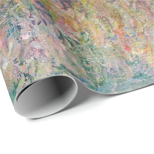 Claude Monet - Cliff Walk in Pourville Geschenkpapier (Rolleneckpunkt)