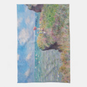Claude Monet - Cliff Walk in Pourville Geschirrtuch (Vertikal)
