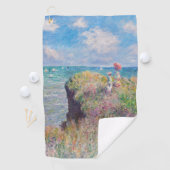 Claude Monet - Cliff Walk in Pourville Golfhandtuch (Insitu)