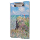 Claude Monet - Cliff Walk in Pourville Klemmbrett (Links)