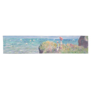 Claude Monet - Cliff Walk in Pourville Kurzer Tischläufer