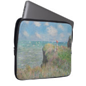 Claude Monet - Cliff Walk in Pourville Laptopschutzhülle (Vorne Rechts)