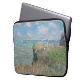 Claude Monet - Cliff Walk in Pourville Laptopschutzhülle (Vorderseite Links)