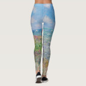 Claude Monet - Cliff Walk in Pourville Leggings (Rückseite)