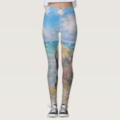 Claude Monet - Cliff Walk in Pourville Leggings (Vorderseite)