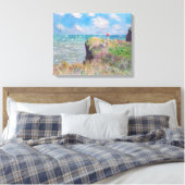 Claude Monet - Cliff Walk in Pourville Leinwanddruck (Insitu (Schlafzimmer))