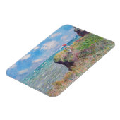 Claude Monet - Cliff Walk in Pourville Magnet (Linke Seite)